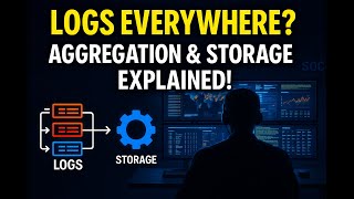How Logs Are Aggregated & Stored in SOC 🔍 | SIEM Deep Dive Explained!