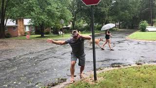 Live coverage of Hurricane Florence in North Carolina. Fake News?!