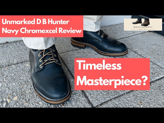 Review of the Unmarked DB Hunter in Navy Chromexcel - YouTube