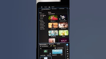 New film impact effects and transitions dashboard in Adobe Premiere Pro