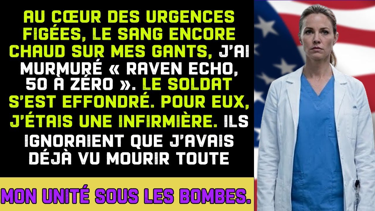 Cette nuit-là, un soldat des forces spéciales hurlait dans les urgences, refusant que quiconque le touche. Il lançait des instruments à travers la pièce, terrorisé, en état de choc. Je me suis...