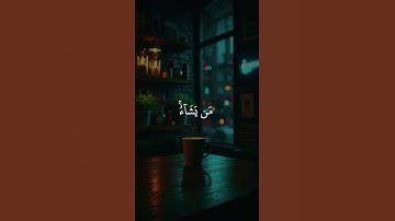سورة النور القارئ مصطفي شريف {نور على نور يهدي الله لنوره من يشاء}
