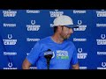Shane Steichen Training Camp Media Availability : August 14