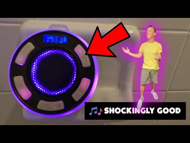 Altoparlante Bluetooth PRSCFUM Con Luci LED E Impermeabilità IP7 Per Doccia E Piscina – Audio 360° Stereo, Regalo Ideale Per Tutti - 4