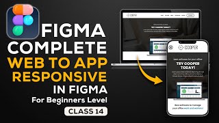 Figma Website to Mobile App Design | Class 14 | Urdu/Hindi | Responsive UI/UX Tutorial Step-by-Step screenshot 5