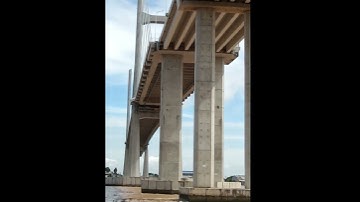 Cầu rạch Miễu 2 nối liền giữa 2 tỉnh Tiền Giang và Bến Tre củ #shorts #caurachmieu2