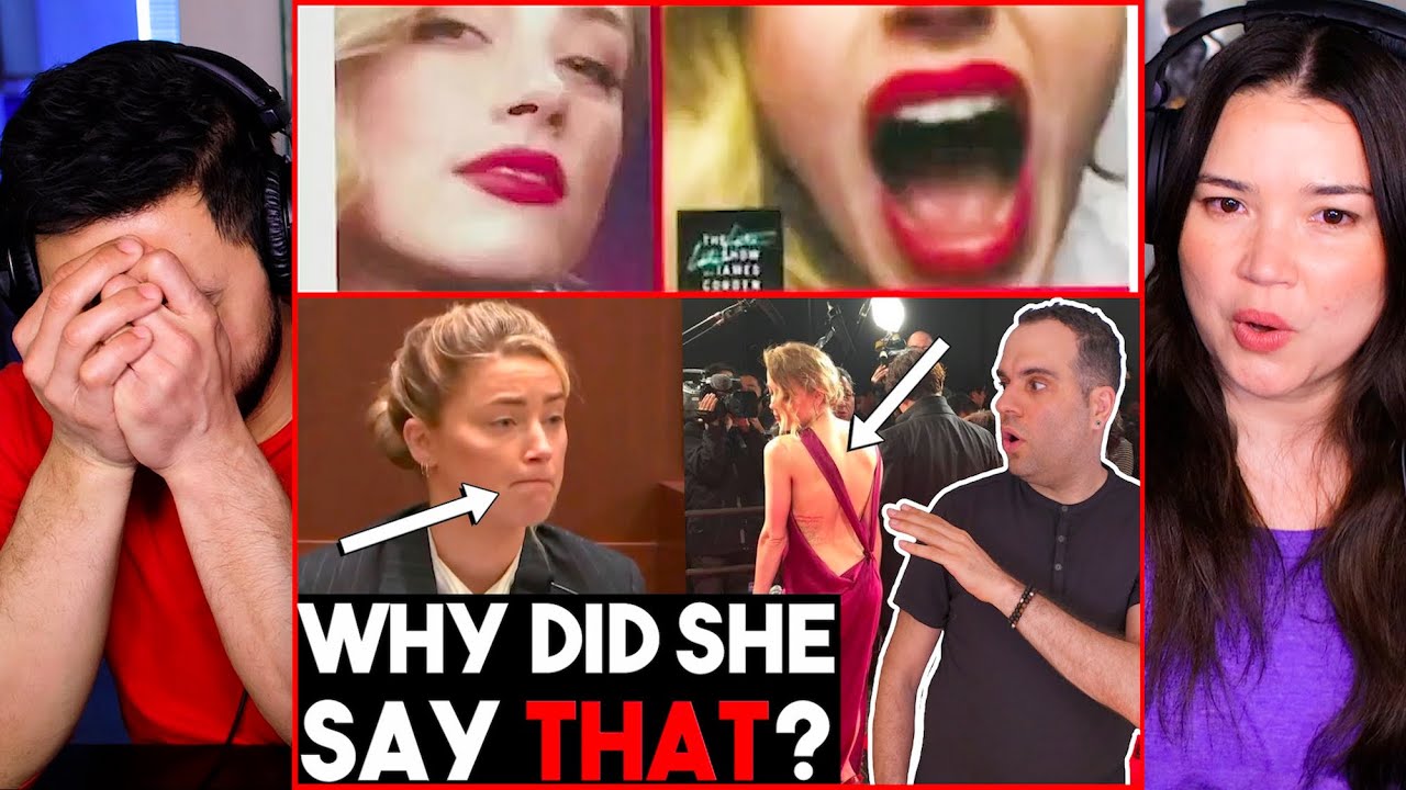 Body Language Analyst on Amber Heard Cross Examination Reaction