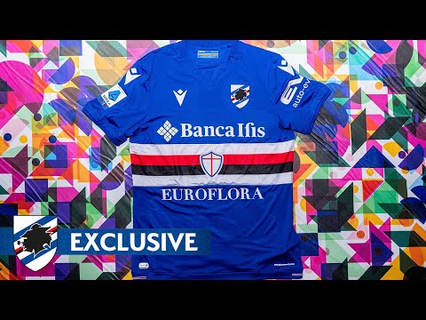 Euroflora sulla maglia della Sampdoria per il derby della Lanterna