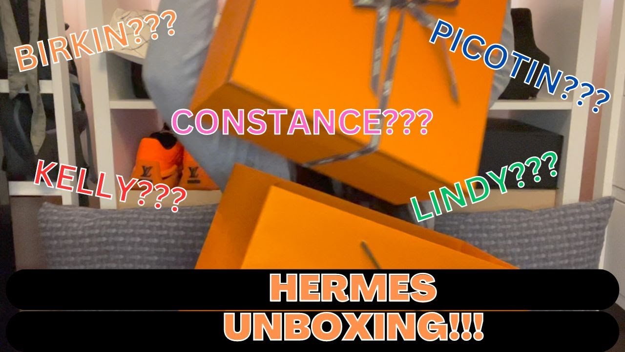 Hermes Lindy Mini Handbag Unboxing
