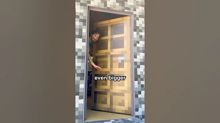 Making Minecraft In Real Life Day 4