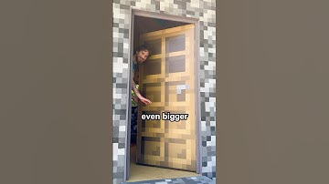 Making Minecraft In Real Life Day 4