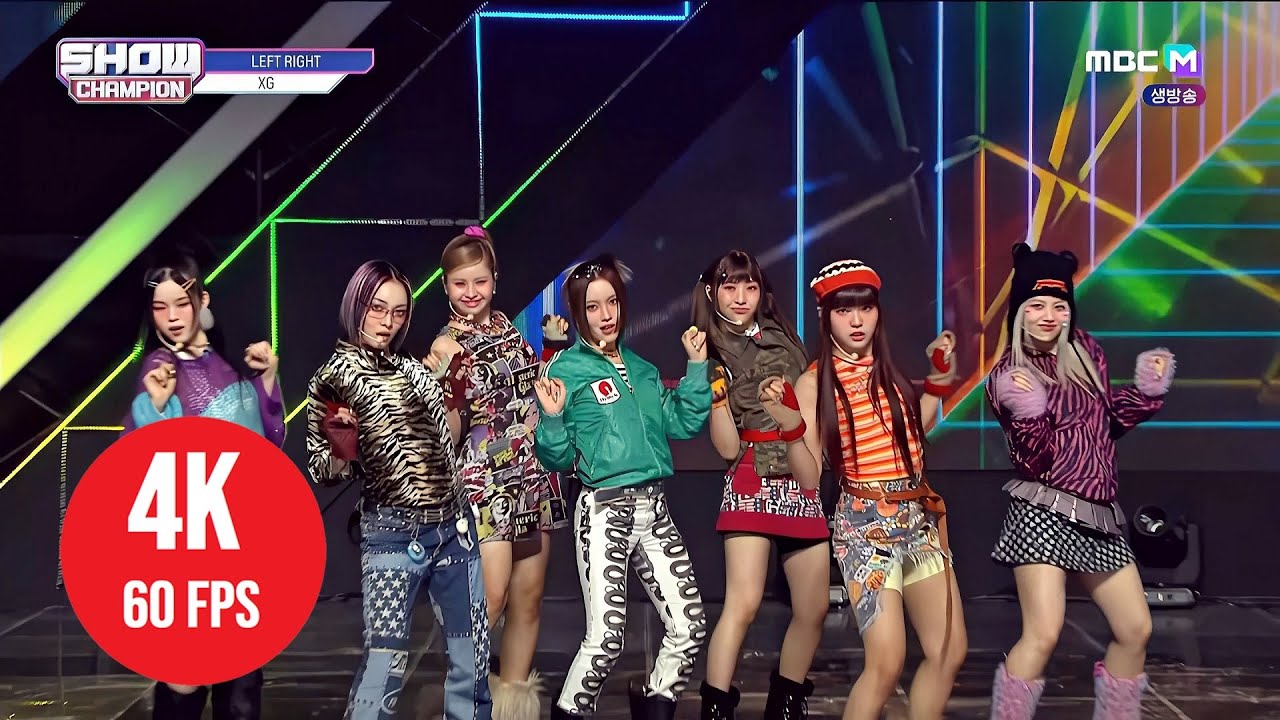4K LIVE ] XG - LEFT RIGHT - (230222 MBC Show Champion) - YouTube