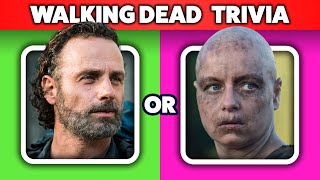 ARE YOU A REAL WALKING DEAD FAN?!?! Try This Trivia 😱🧟 screenshot 2