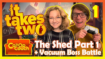Beginning the Adventure in It Takes Two!! Part 1 (The Shed) - The Co-Op Couch
