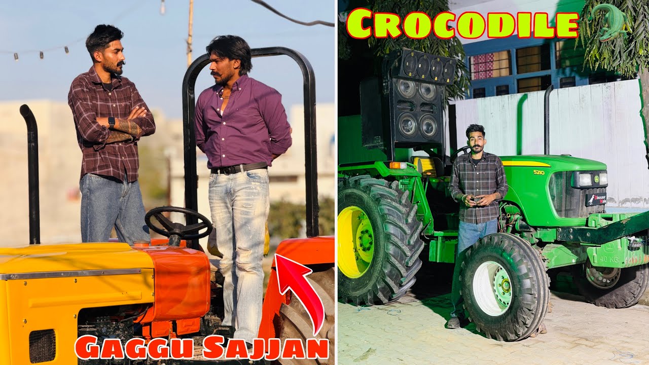 Crocodile De Show Karti Fit 🔥🐊| Gaggu Sajjan Iea Bhra Miln ❤️| Lucky Goldsmith