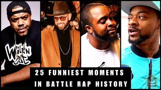 25 Funniest Moments In Battle Rap History Part 1‼ (MUST SEE)