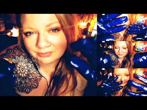 ASMR Faux Leather Glove Sounds| Ear Massage (No Talking)