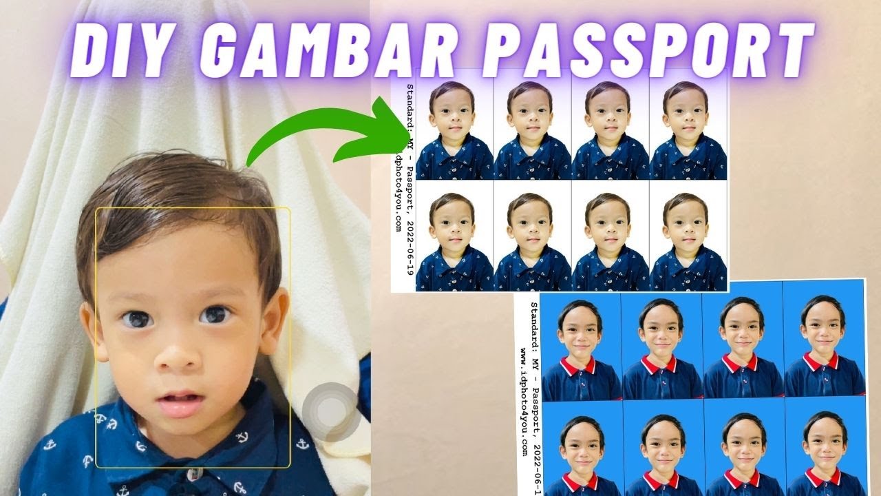 JIMAT!! 😎Ambil gambar passport sendiri + TIPS gambar cantik | 