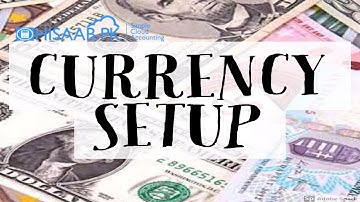 How to setup a new currency on hisaab.pk