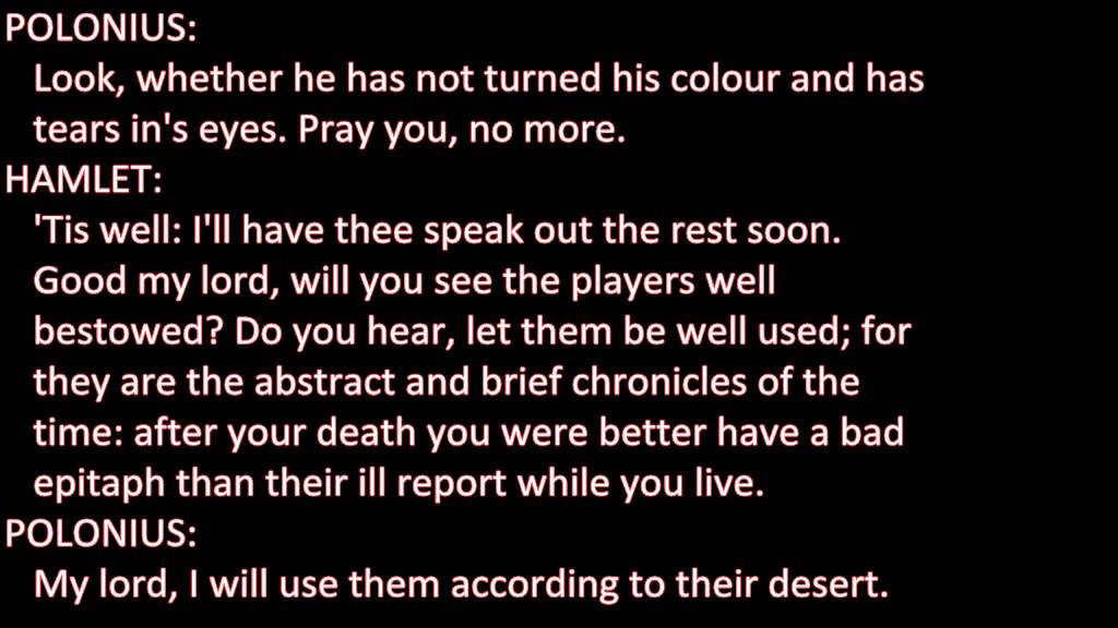 Hamlet Act 2 Scene 2 Short Summary
