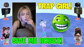TEXT To Speech Emoji Groupchat Conversations | The Crazy Plan Of The Bacon And The Roblox Hacker🤯