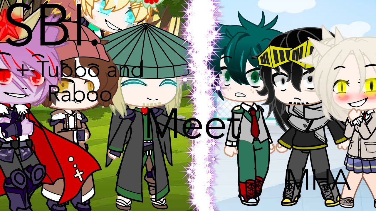 SBI meets MHA || gacha part 1|| enjoy the video