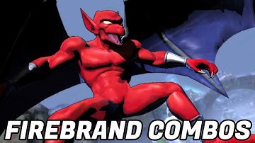 UMVC3 - FIREBRAND SOLO COMBOS!
