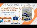 Lec 1"Analog Signal &amp; Digital Signal " Computer Science class 9 unit 3