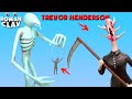 Giant Puppeteer and Cursed Nun with Clay | Trevor Henderson Creature