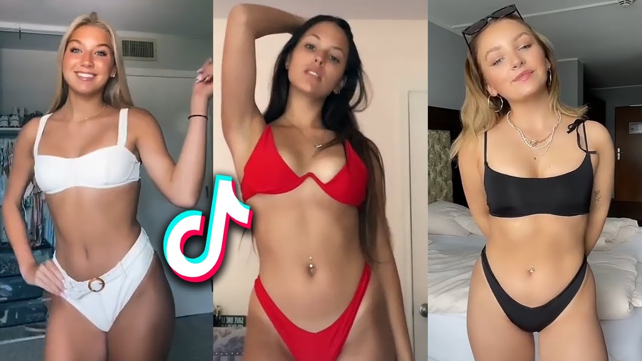 Show yourself in baggy clothes then in a bikini - TikTok Compilation
