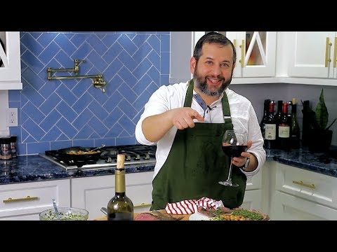 Sous Vide Steak with Chimichurri