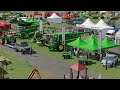 Visite dune foire agricole en france pour obtenir des nouveaux tracteurs pour la ferme  fs 22