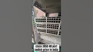 Cisco 3850 48 Port Switch Price in india 🇮🇳 #ssib #ssibcomputer