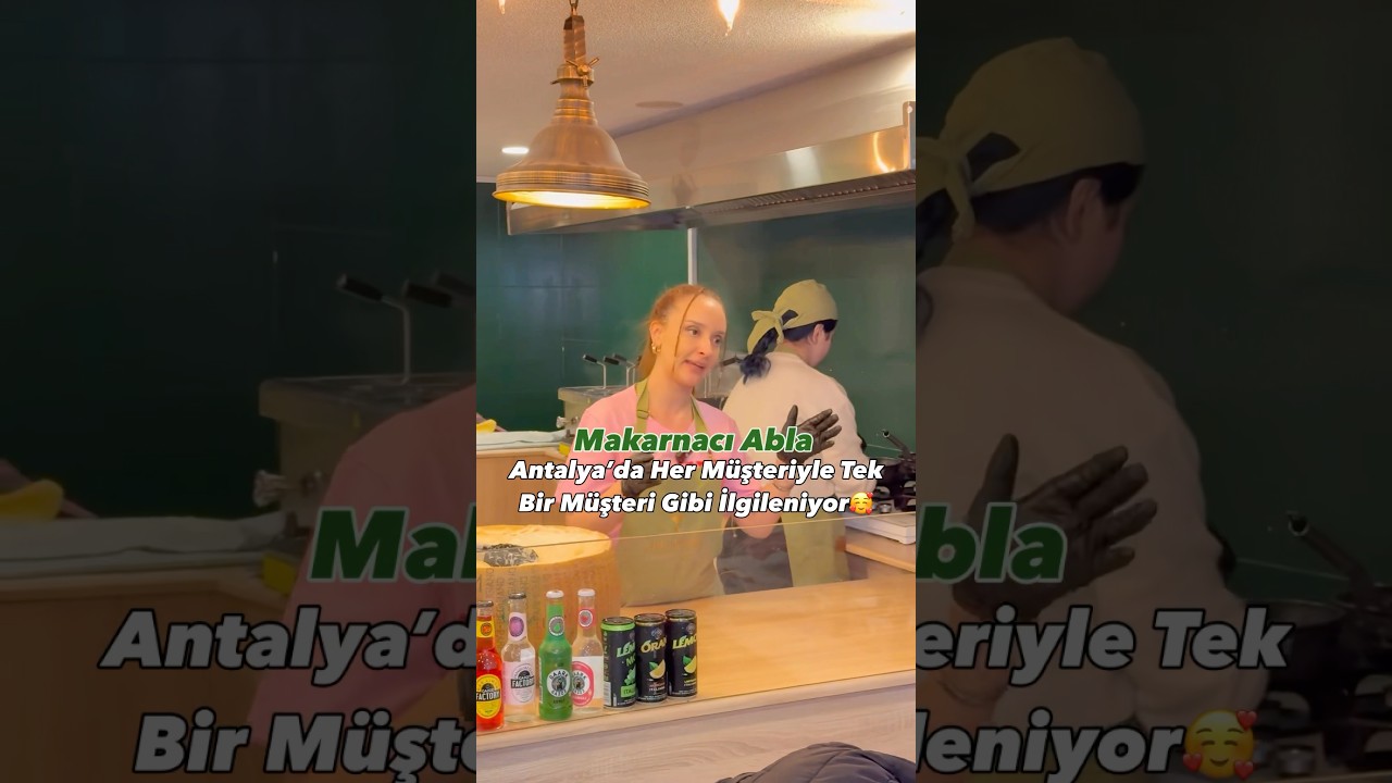 ❗️Makarnacı Abla Gizli Çekilmiştir😱Che Figata🍝