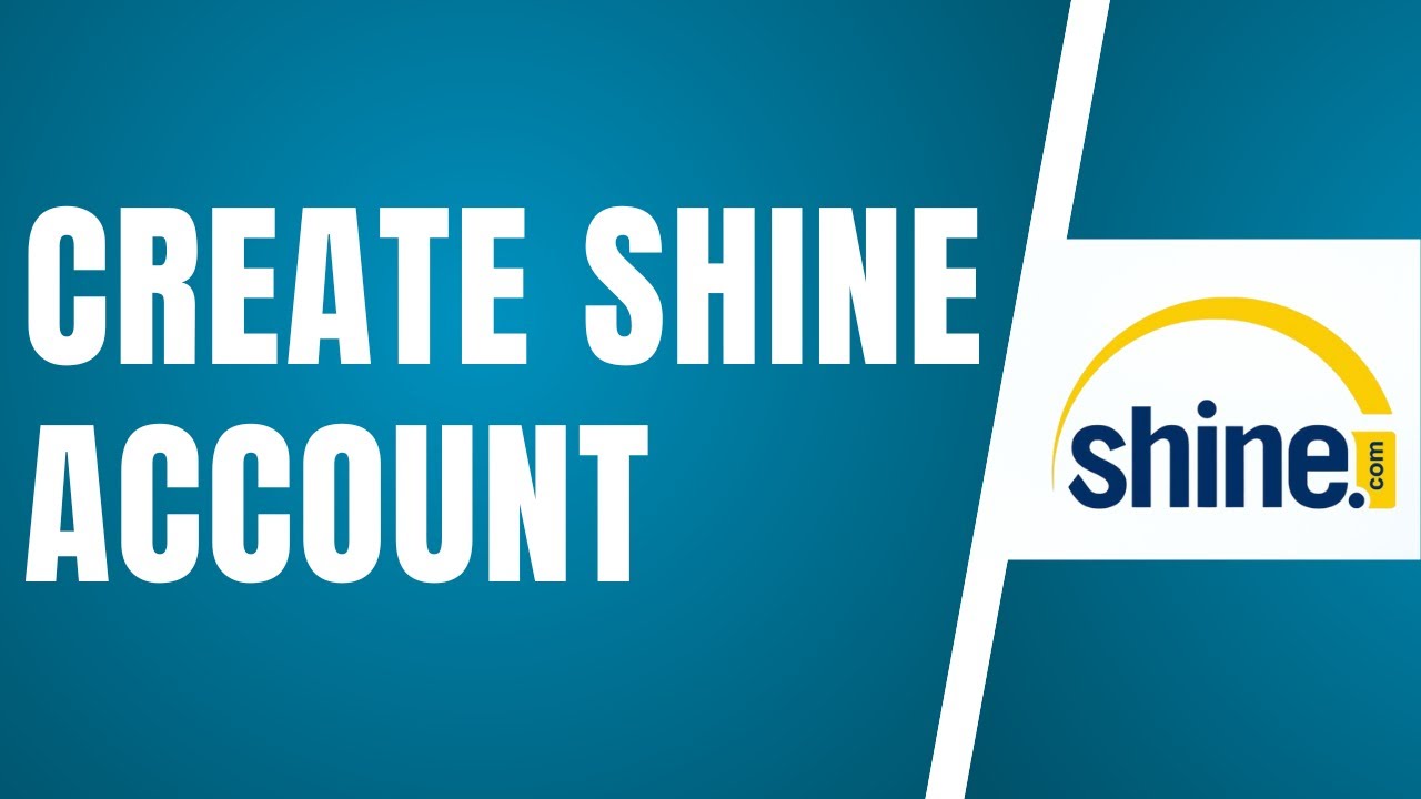 How To Create Shine Account