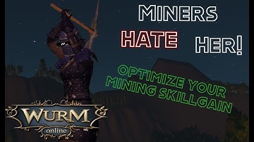 Wurm Online | Mining Skill gain Guide