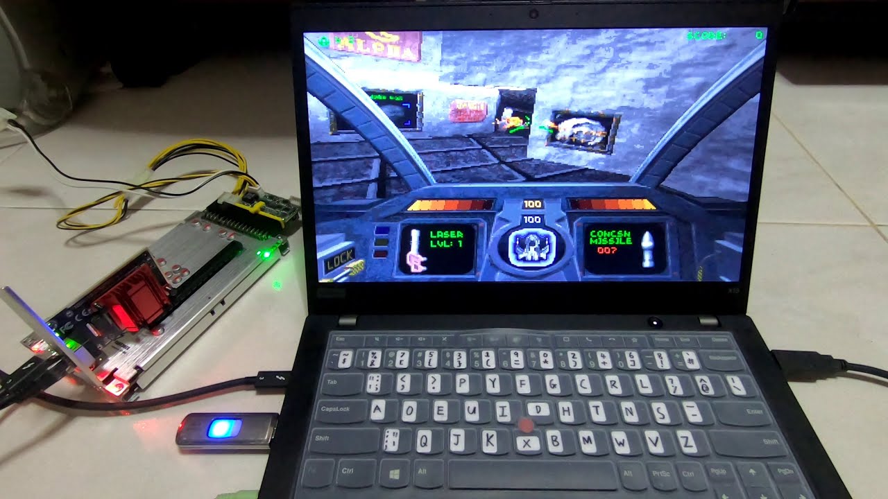 Ms dos 6 22 on 2020 thinkpad x13 gen 1 with cpuid descent doom