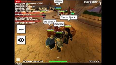 2015 CODE on  TWISTED MURDERER!!!!!!