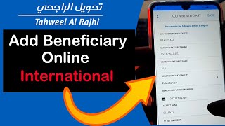 How To Add Beneficiary in Tahweel Al Rajhi App Few Minutes