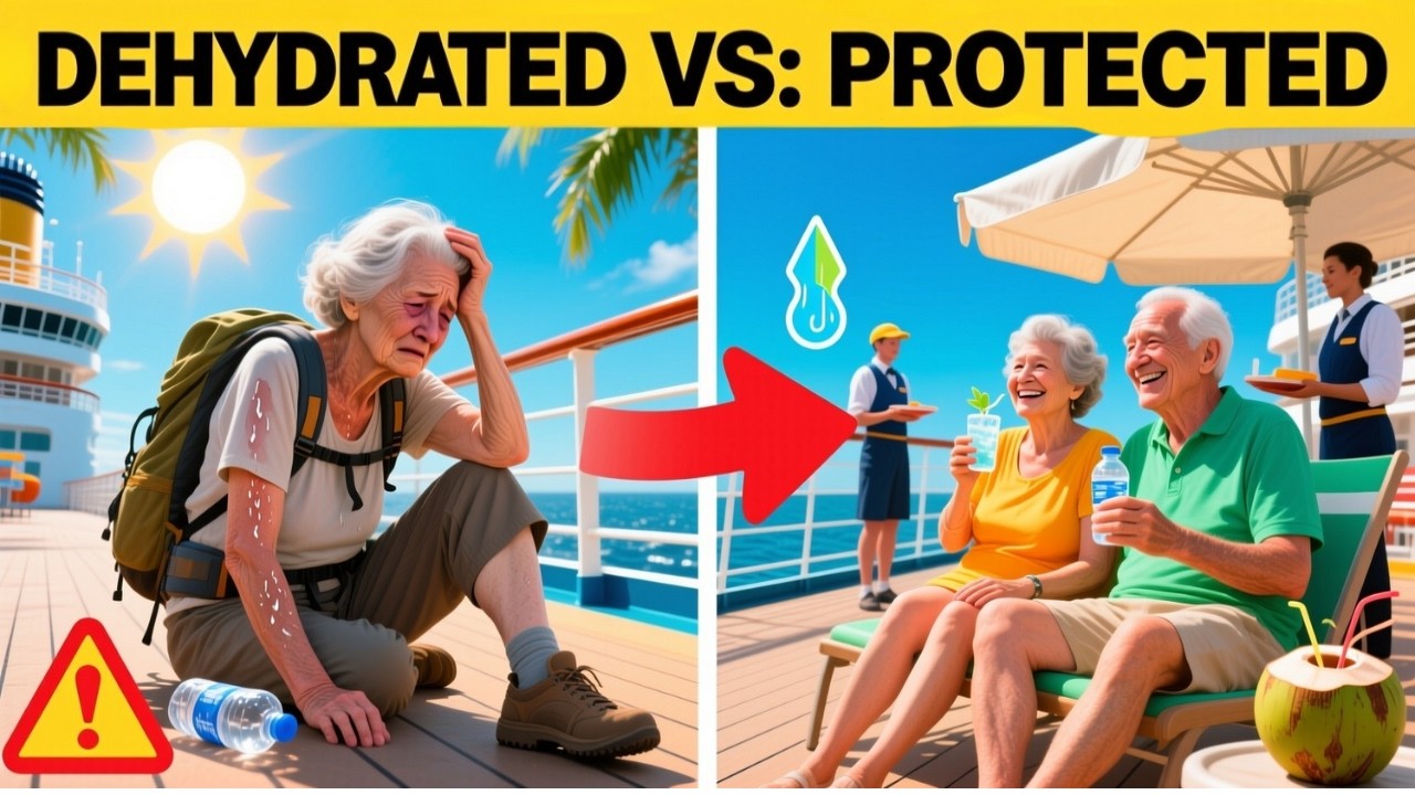 Страшные истории об обезвоживании во время круиза + 10 лайфхаков, как их избежать