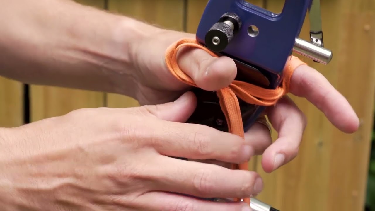 Archery DIY how to make a wrist sling with a shoelace YouTube