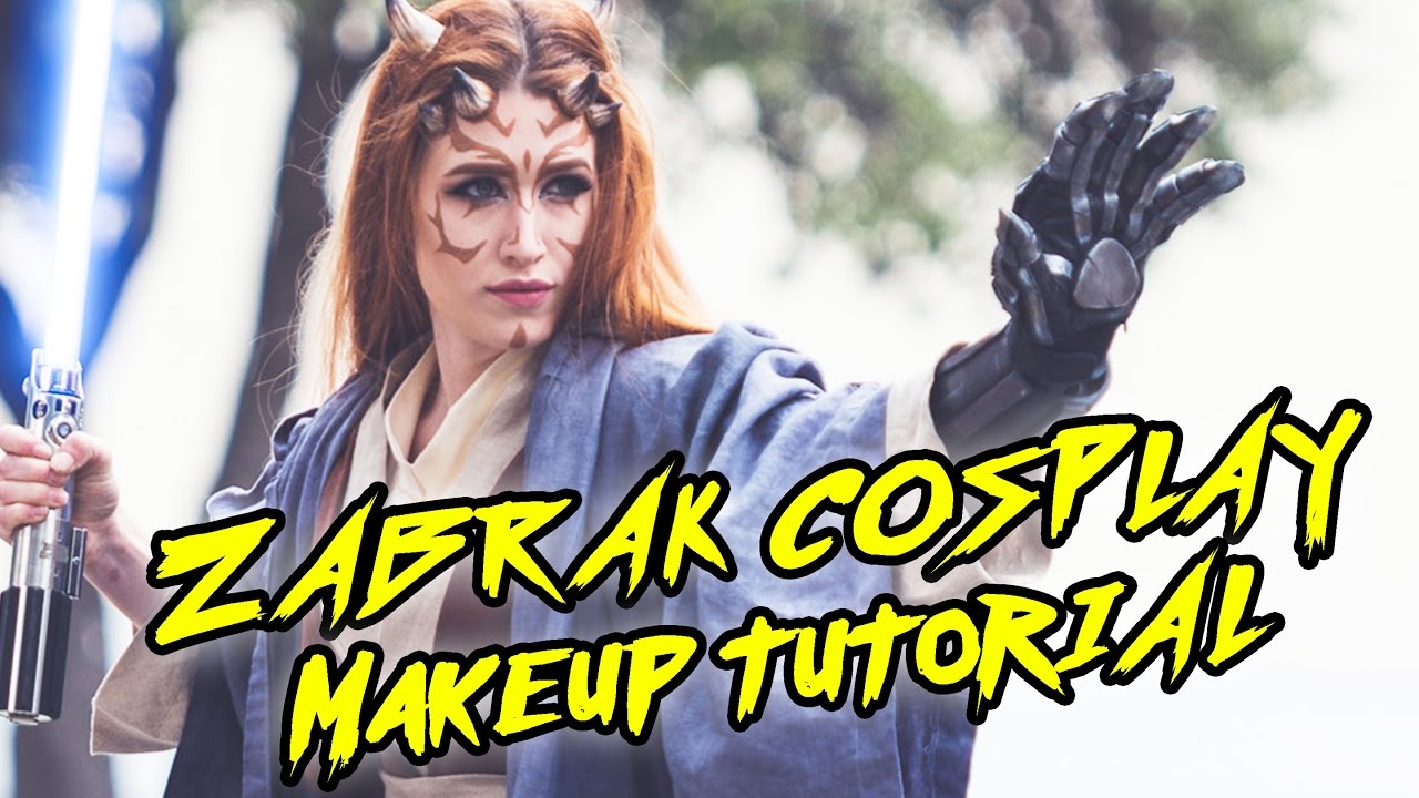 Zabrak Tattoo & Makeup Tutorial [Star Wars]