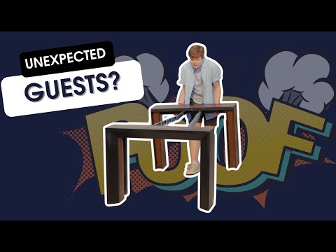 Unexpected Guests? | The Outdoor Dining Set That Expands for Everyone