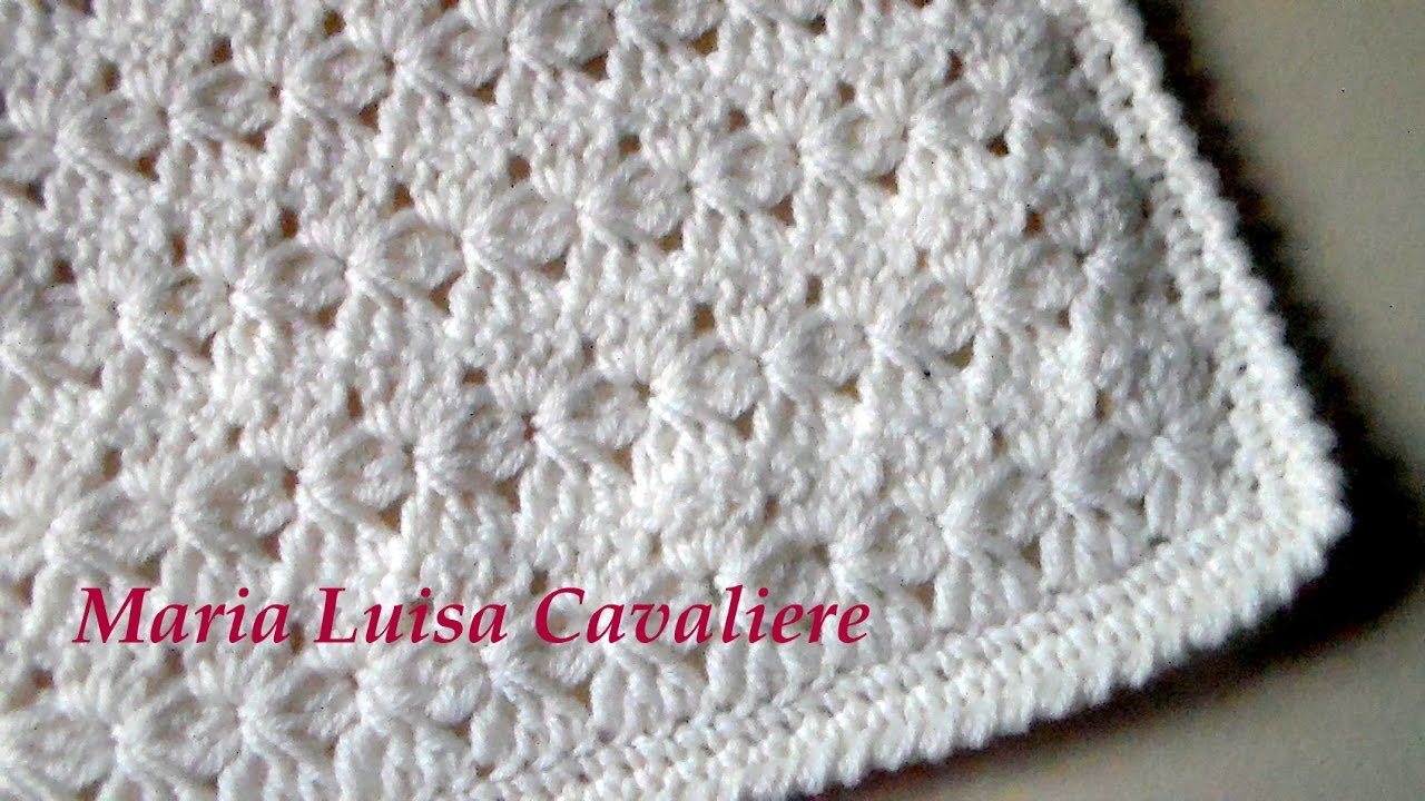 Punto quadrifogli all'uncinetto tutorial