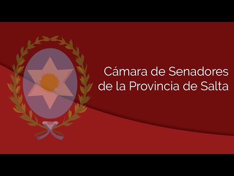 (En Vivo) Sesión Ordinaria - Cámara de Senadores de la Provincia de Salta
