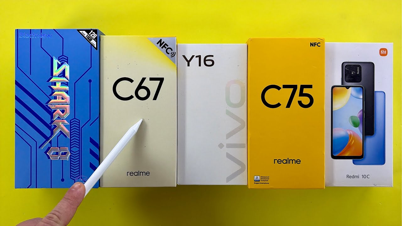 Incoming Call Unboxing Redmi 10C/ Realme C75/ ViVo Y16/ Realme C67/ BlackView Shark 8 