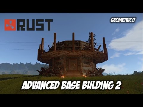 RUST - Advanced Base Building #2 (Hard to raid Geometric Base Design