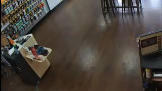 CCTV caught Robbery by force at the Boost Mobile
