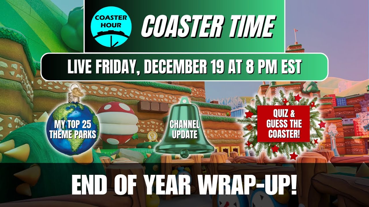 Coaster Time End Of Year Live Stream
