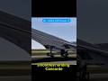 concorde smoothest landing. #aviation #gaming #landing #concorde #viral #shorts #trending